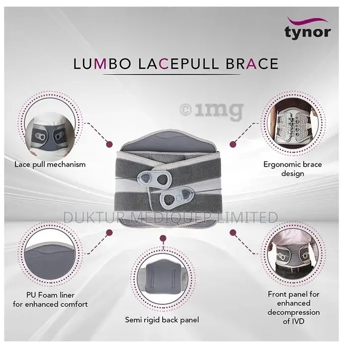 Tynor A-29 Lumbo Lacepull Brace Universal