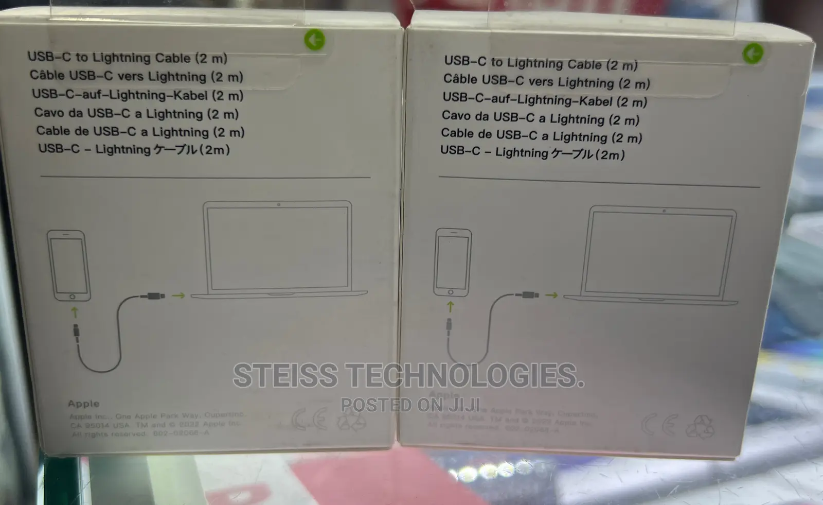 USB-C To Lightning 2metres iPhone Cable.