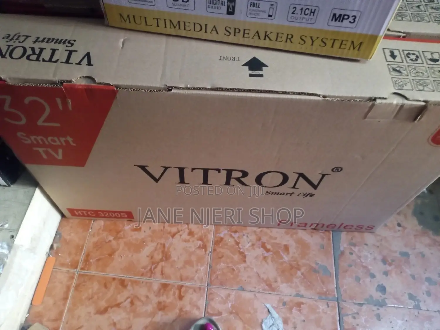 Vitron 32 Inches Smart Android Tv Flameless