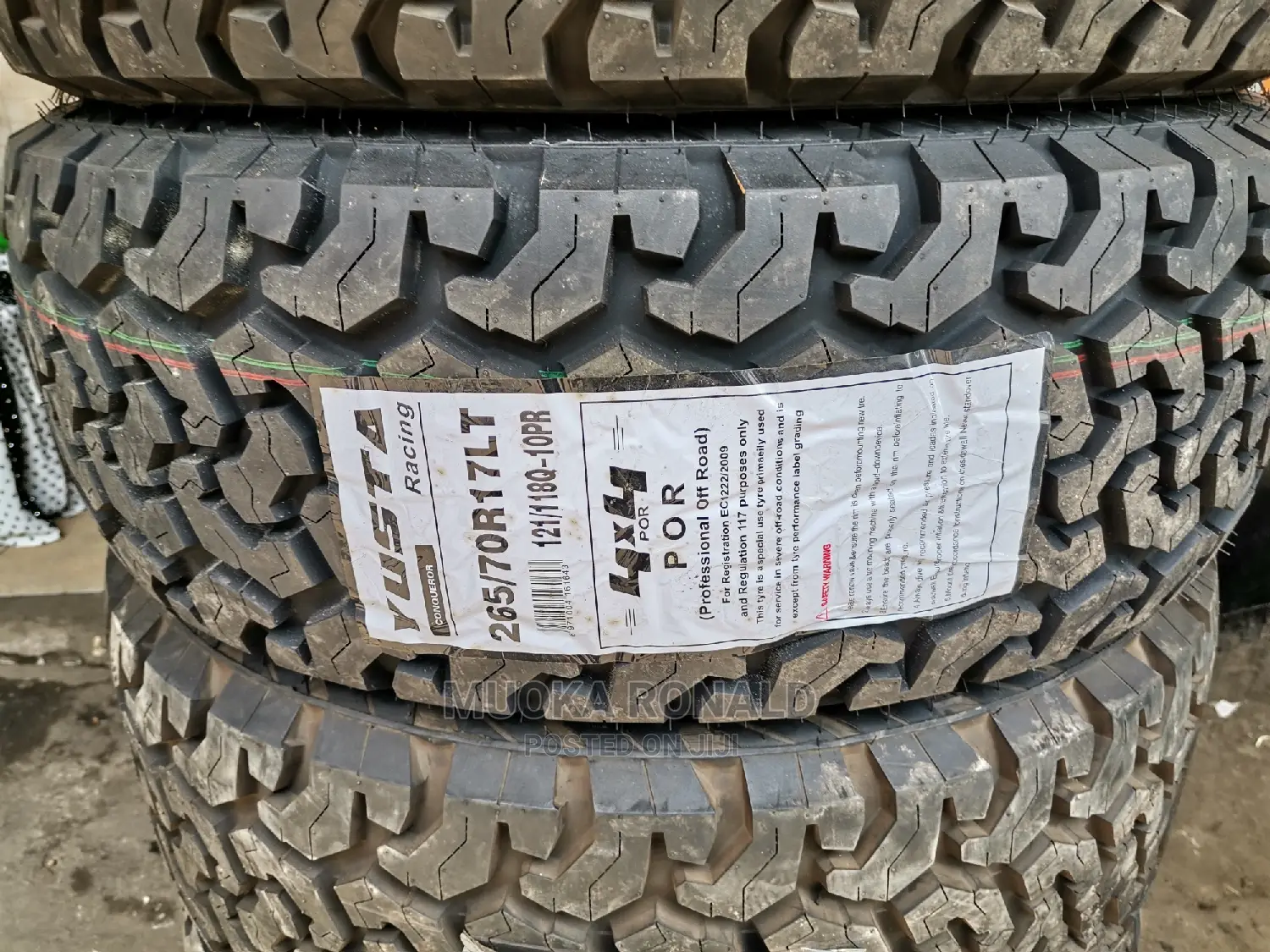265/70r17 Yusta Tyre (A/T