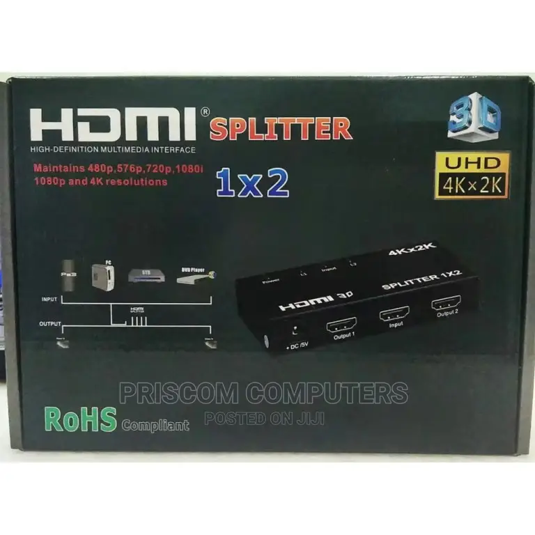 1×2 Hdmi Splitter - 1080 PX