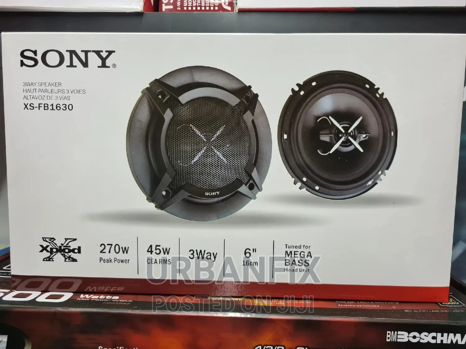 Sony 6 Inch Round Speakers