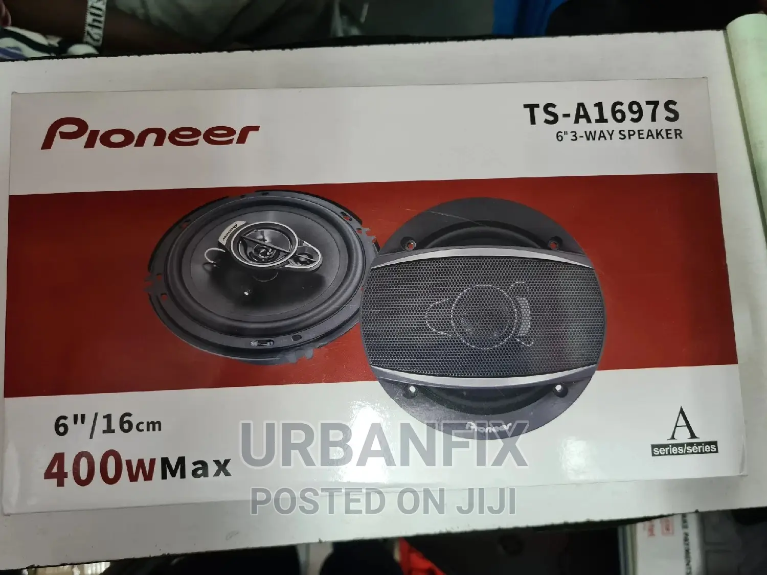 Pioneer 6 Inch 400 Watts Speakers- A Pair
