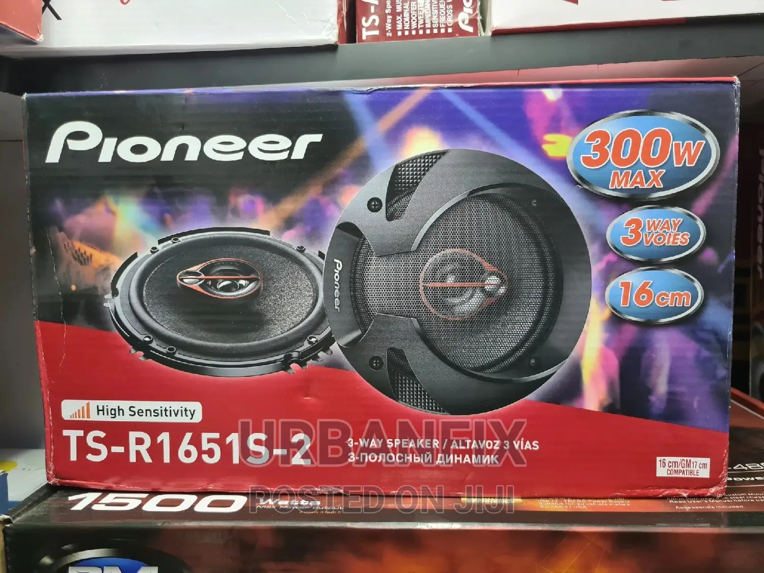 Pioneer 300 Watts 6 Inch Midrange Speakers