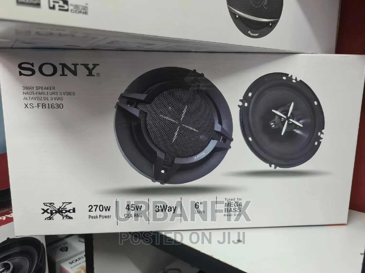 6 Inch Sony 270 Watts Midrange Speakers