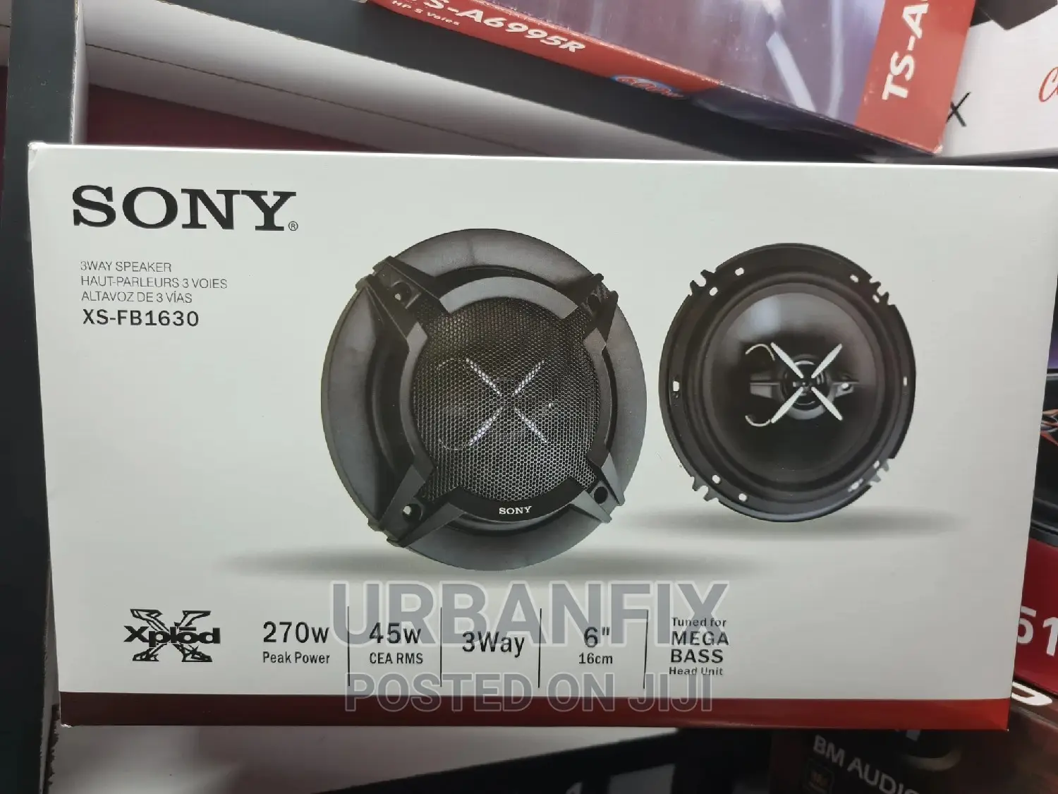 Sony 6 Inch Round Midrange Speakers