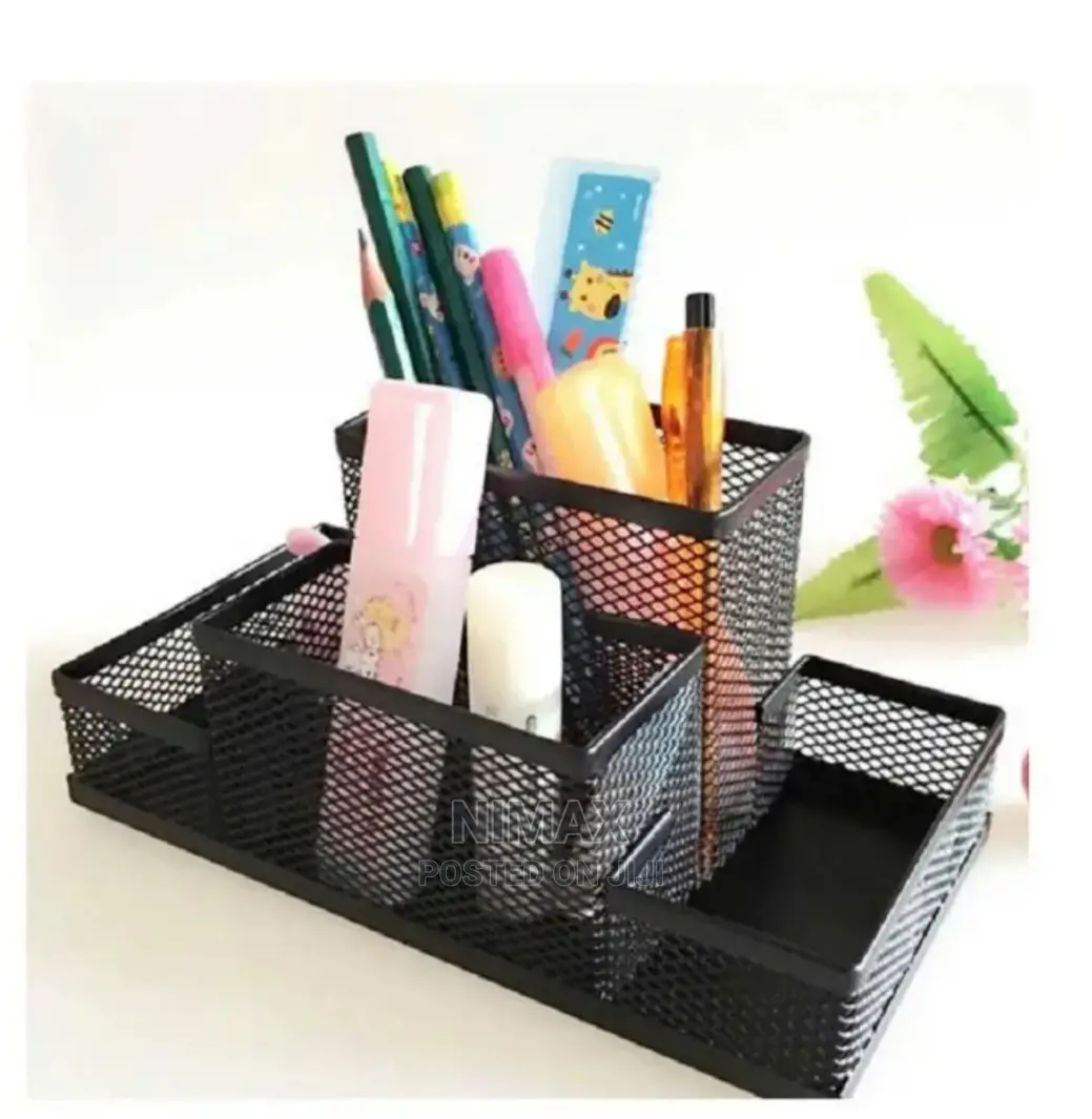 Pen Holder Mesh Black