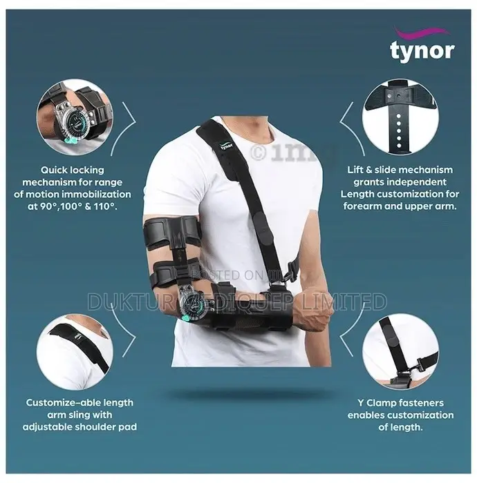 Tynor E-46 ROM Elbow Brace Universal Right/ Left