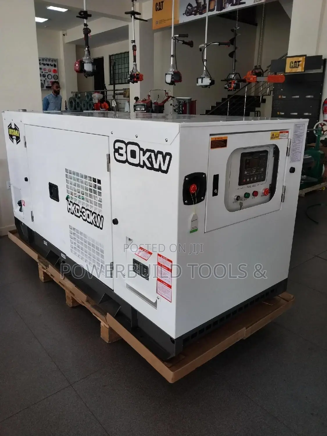 Hisaki 37.5KVA Three Phase Generator