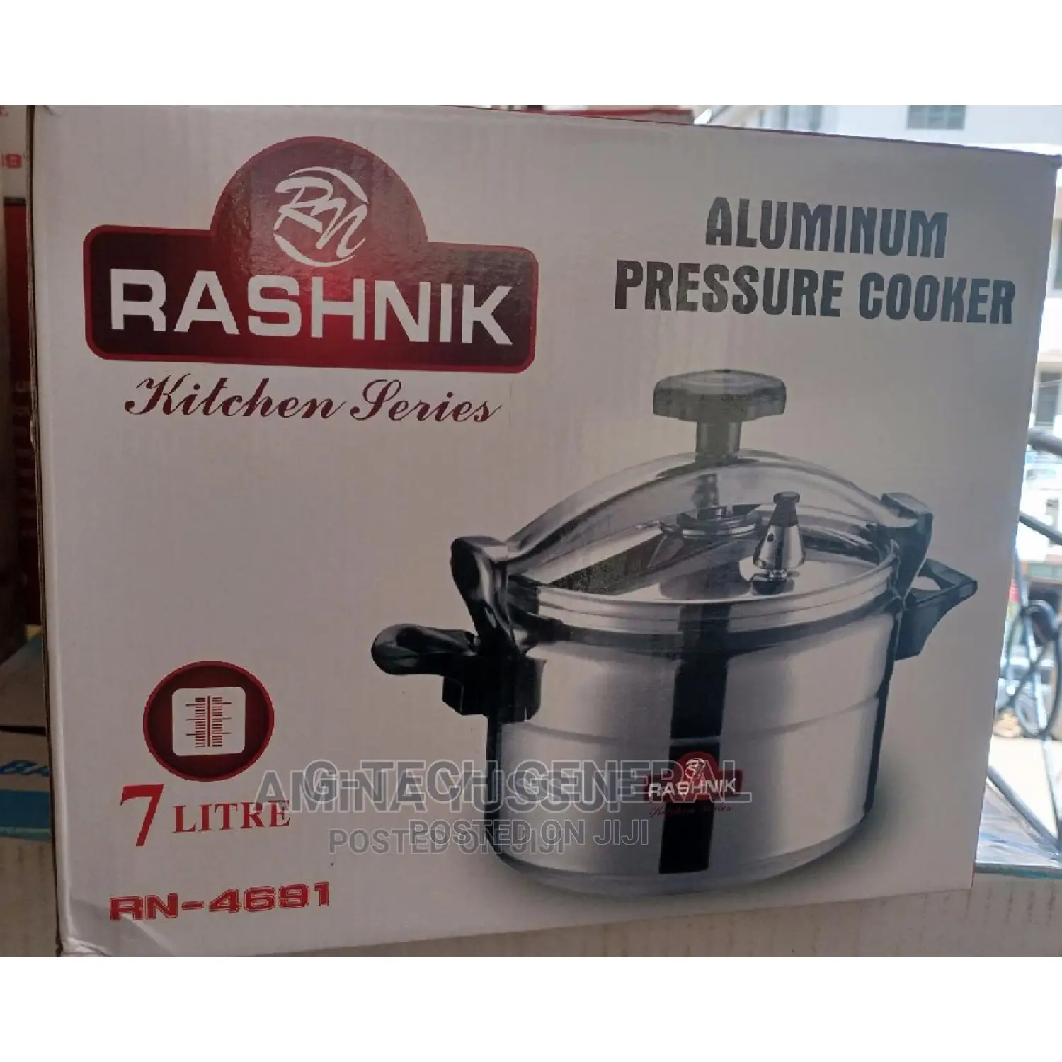 Aluminum Non Explosive Pressure Cooker-7l