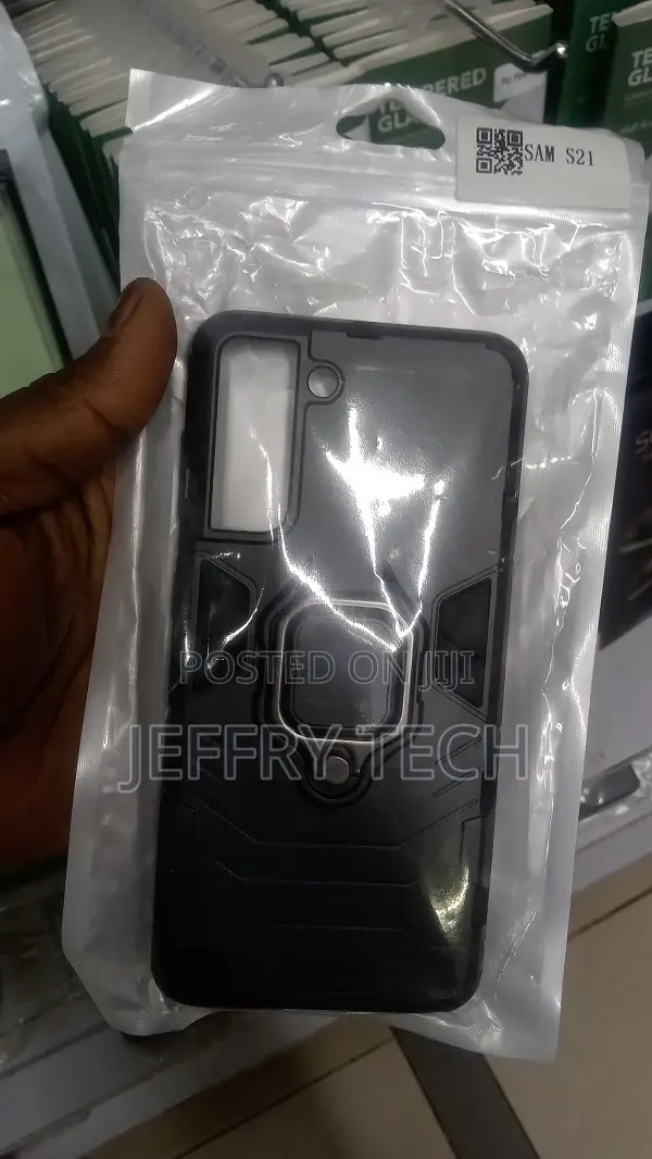 Samsung Galaxy S21 Slim Tough Armor Shockproof Case With Ri