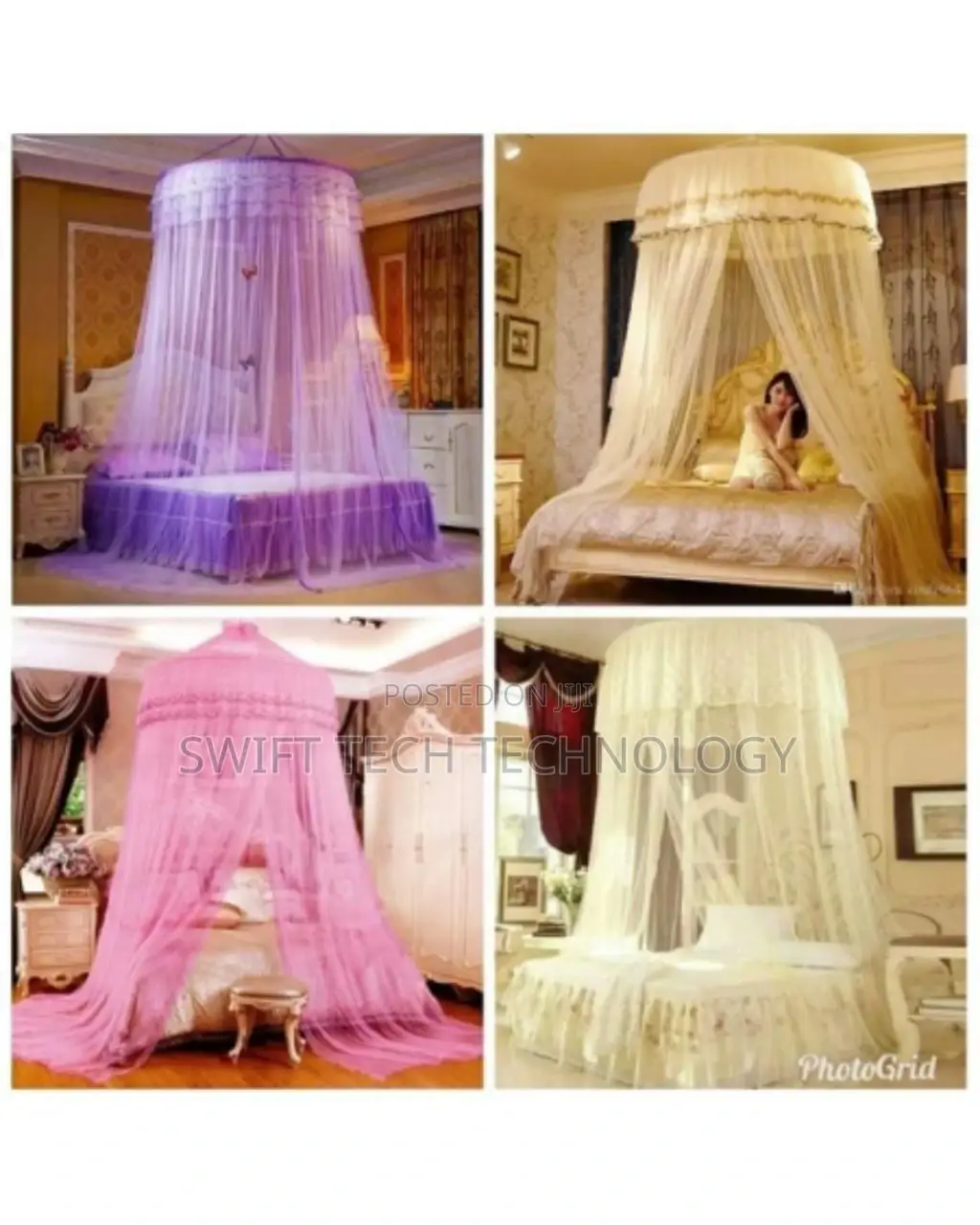 Round Mosquito Net King Size