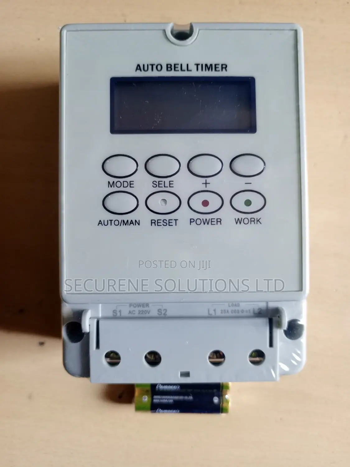 Digital School Bell Timer Switch Auto Bell Ring 80 Schedules