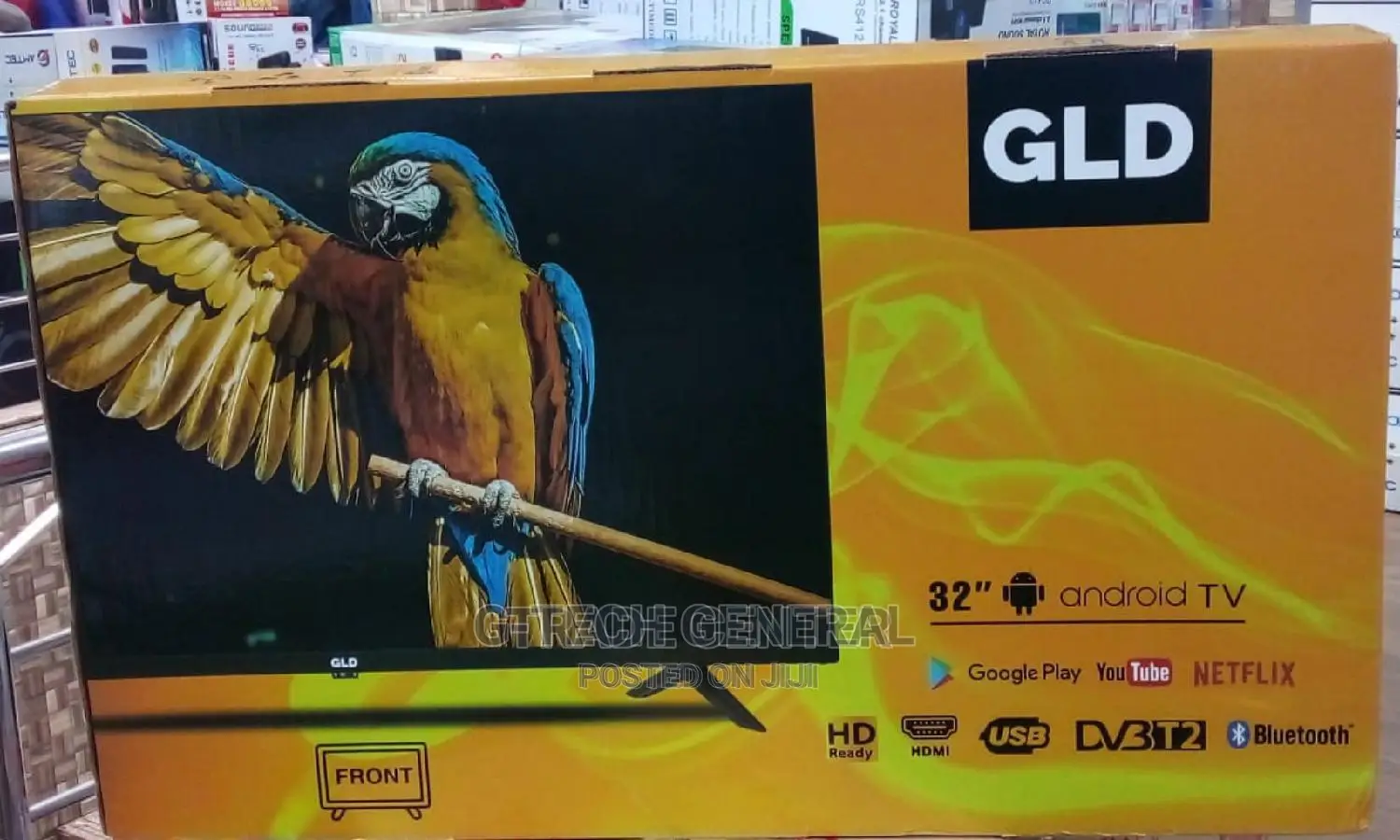 GLD 32 Inches,Smart Android Tv, Usb-Hdmi, Netflix