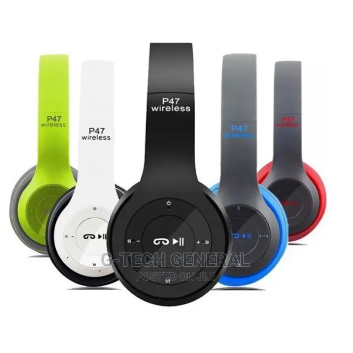 P47 Wireless Bluetooth Headphones