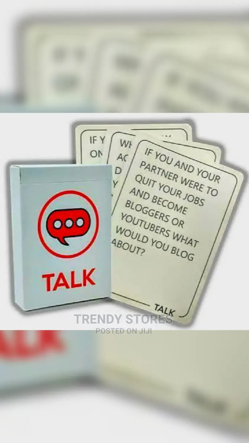 Talk Flirt Dare Card Game