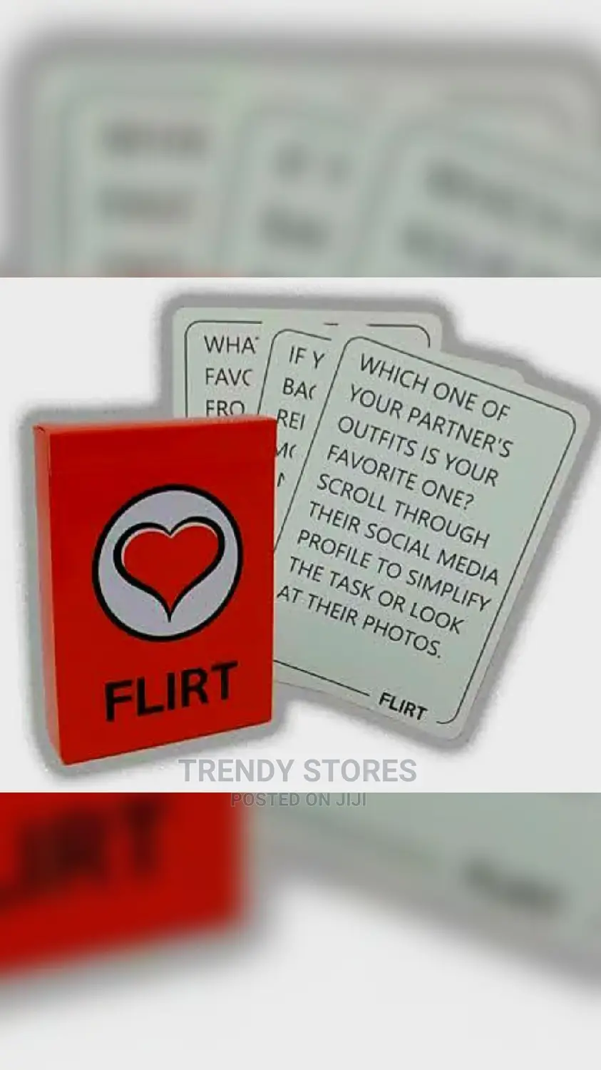 Talk Flirt Dare Card Game