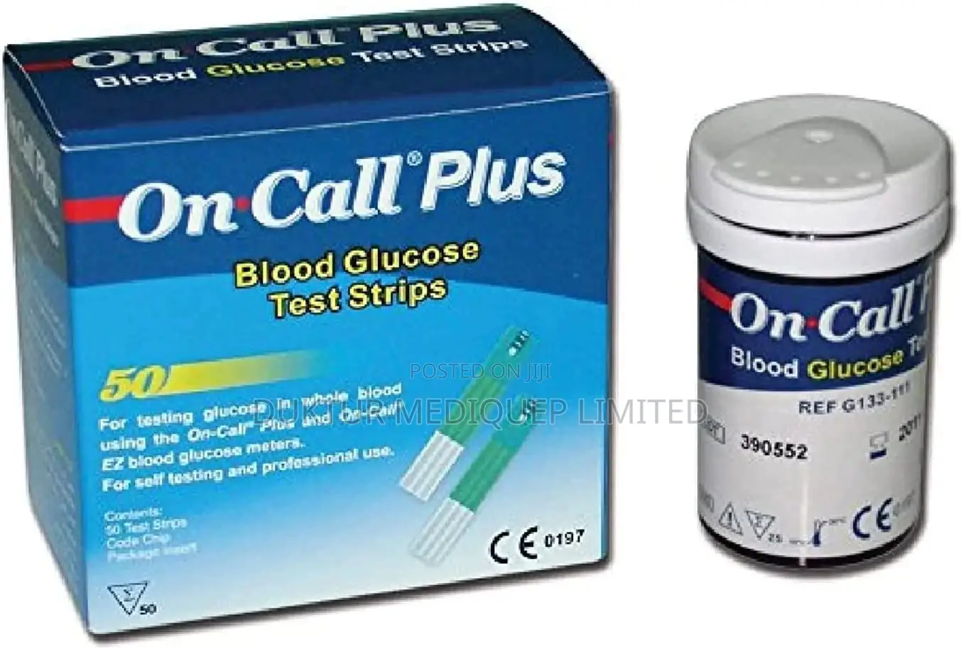 50pcs Blood Glucose Test Strips