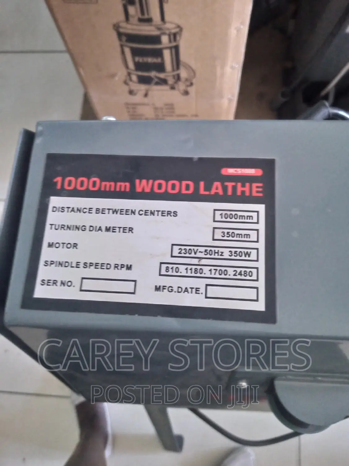 Wood Lathe Machine