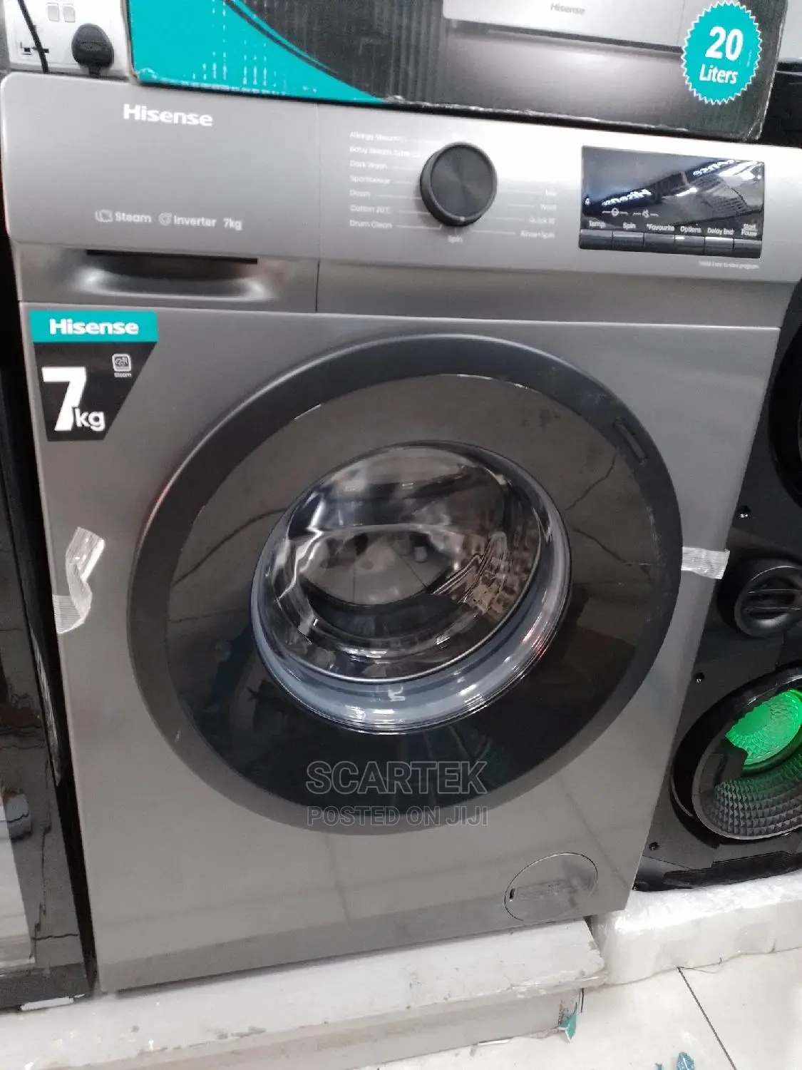 Hisense Washing Machine Front Load 7kg ( Grey)