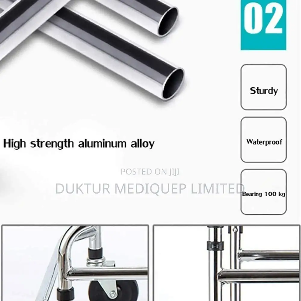 Practical Walker/ Skid Stand/ Frame With Seat Rehabilitation