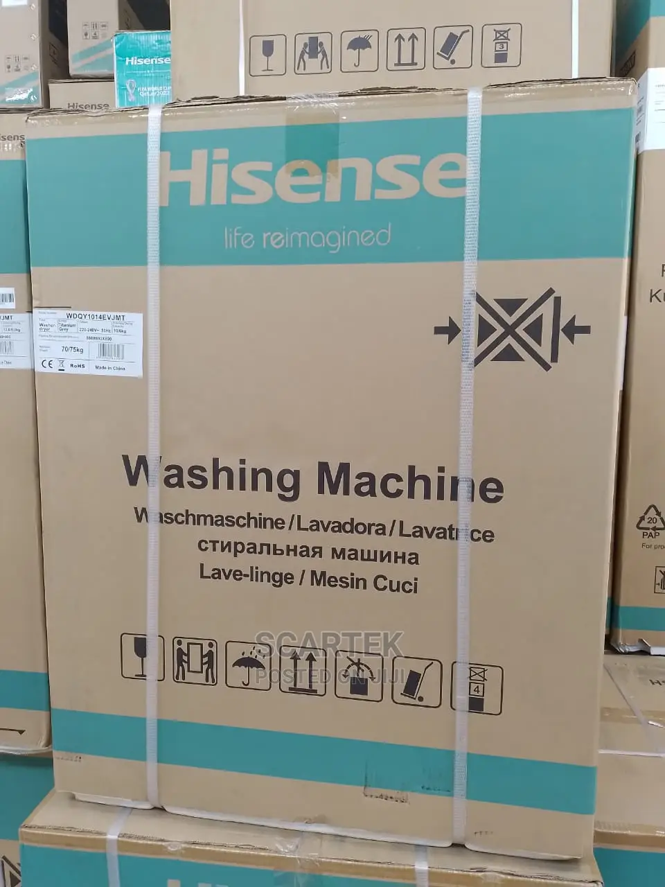 Hisense Washing Machine 10.0/6kg