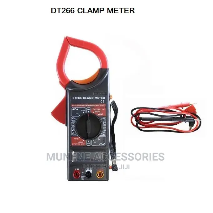 DT266 AC/DC Digital Clamp Multimeter Electronic METRE BAG