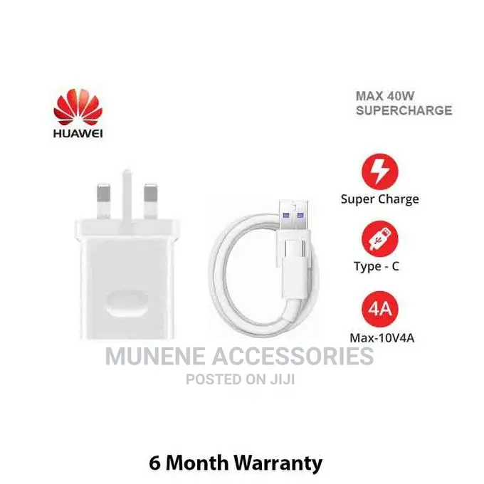 Huawei USB TYPE C Quick Charger Super Charge (Max 40W)