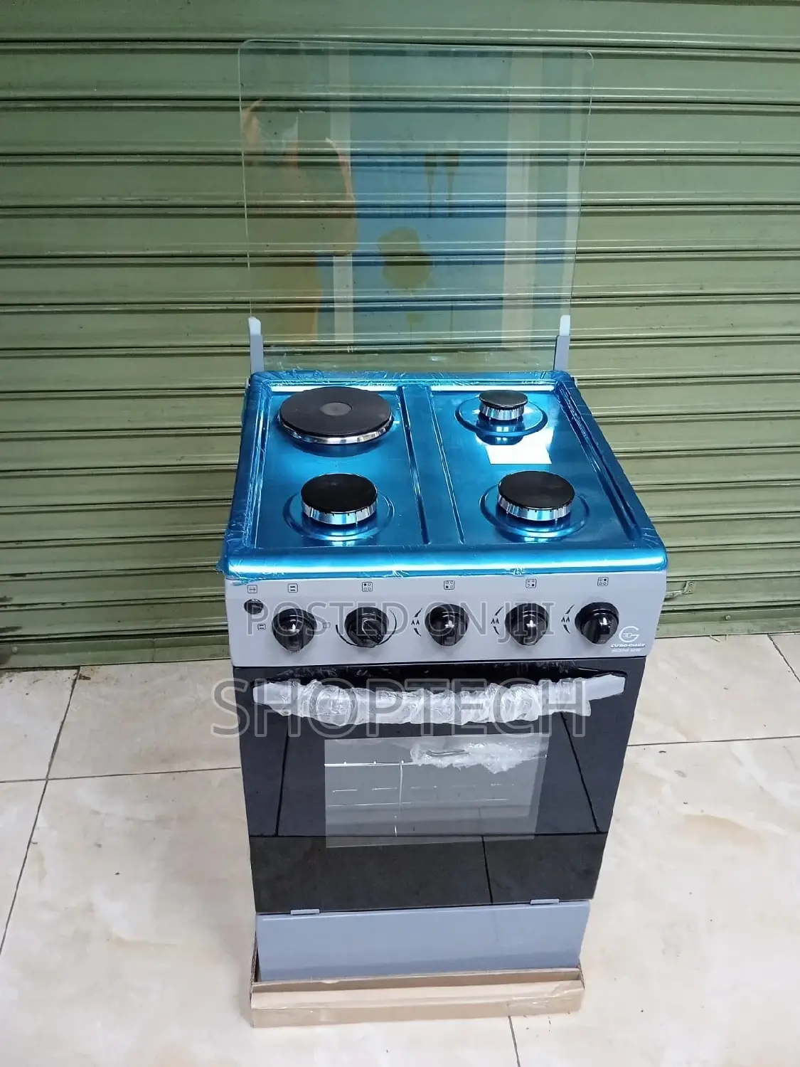 *Eurochef 3+1 Standing Cooker With Electric Oven