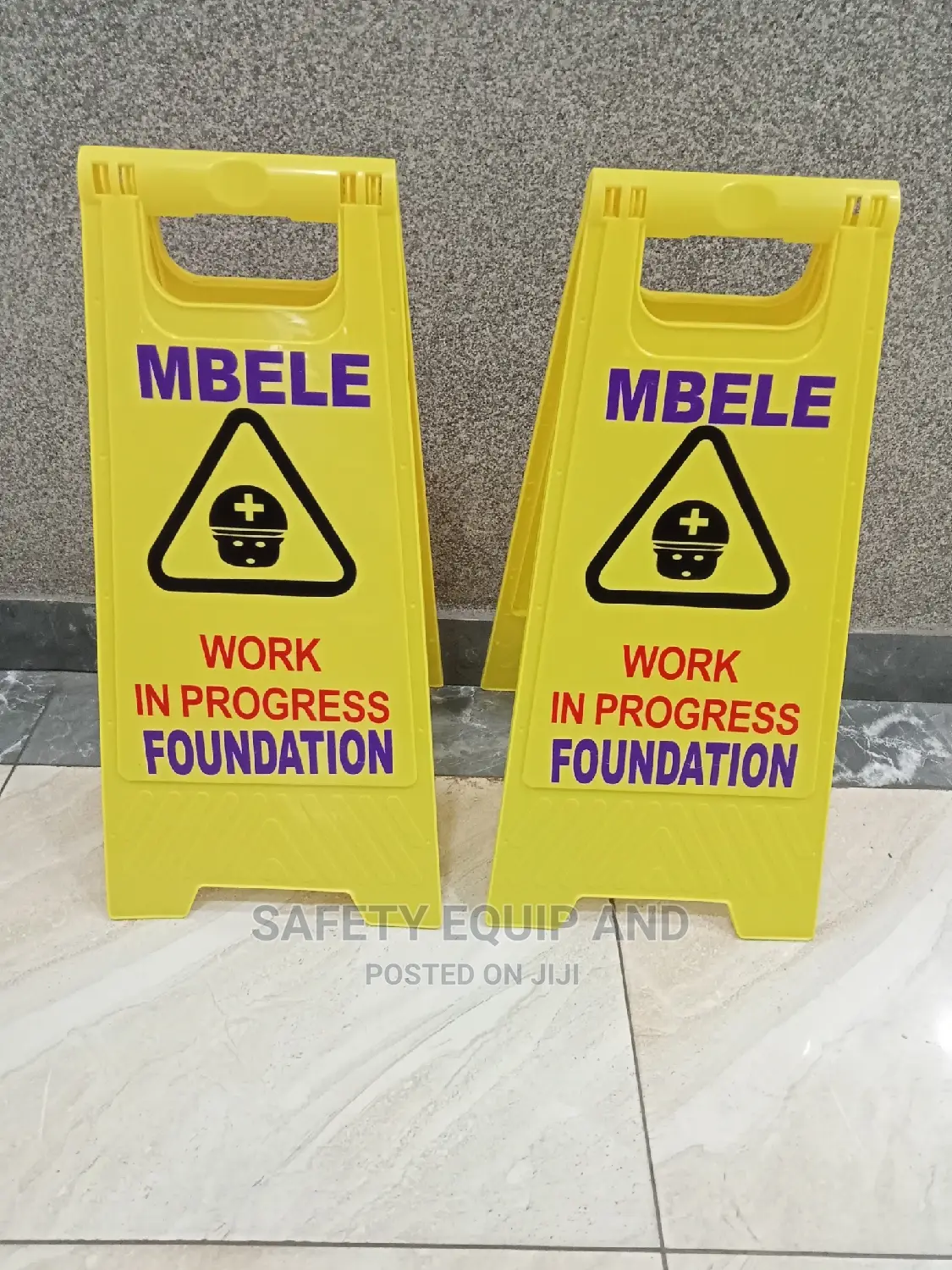Custom Made Caution Boards