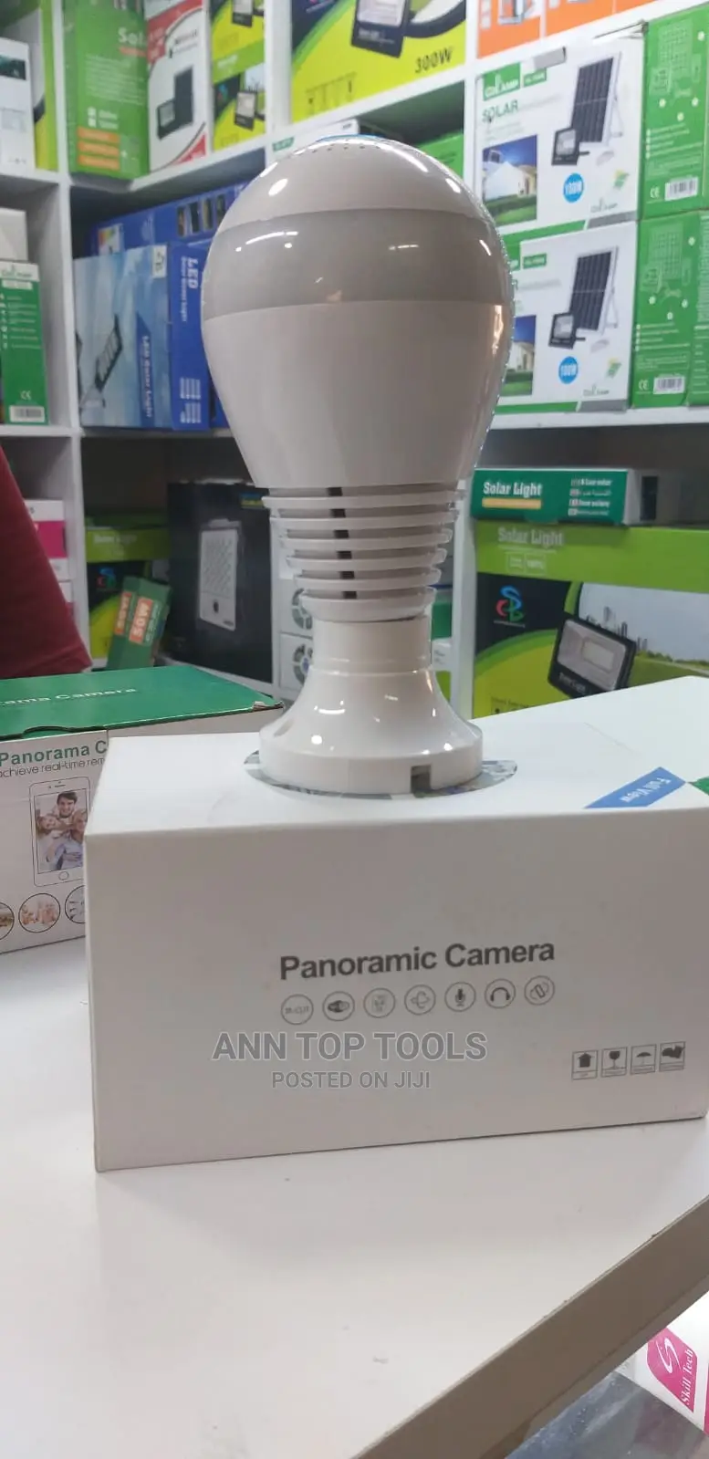 Panaroma Full HD Nanny Camera Bulb