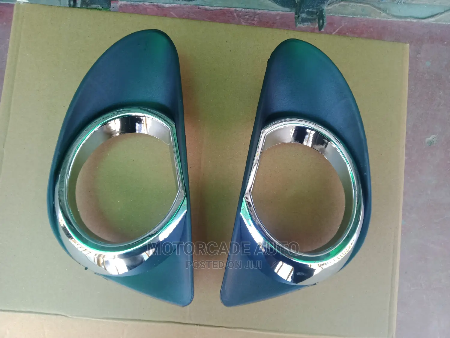 Fog Lights Covers Chrome Toyota Vitz 2012