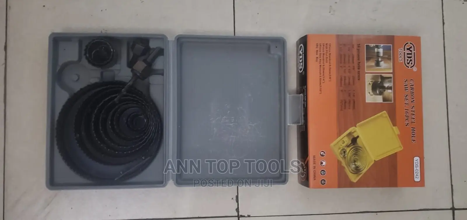 Steel Hole Saw Set