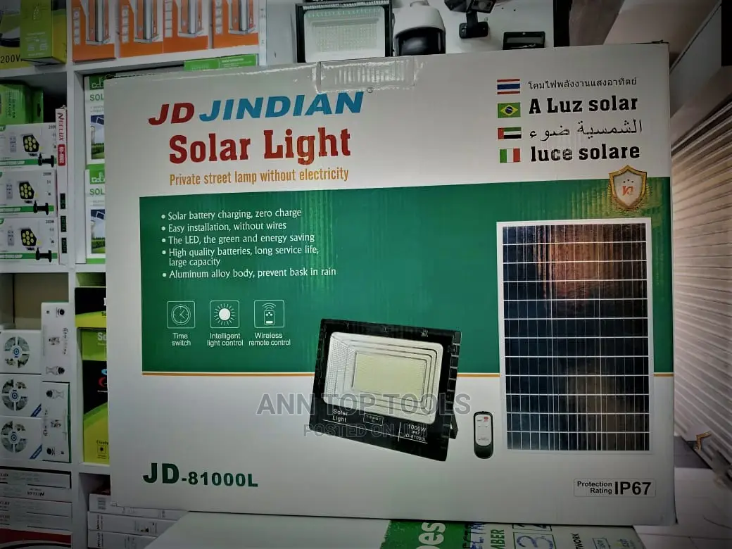 Jd Jindian 1000W Solar Street Light