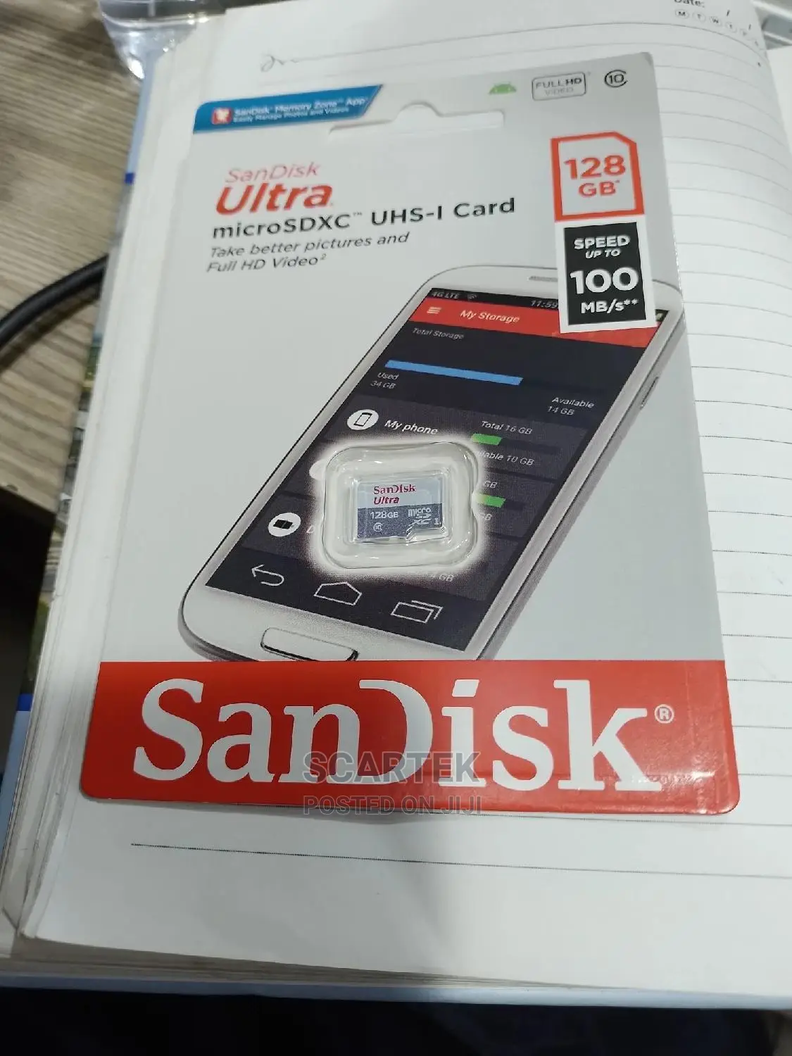 Sandisk Ultra Micro SDXC-UHS -1 Card Full HD Video