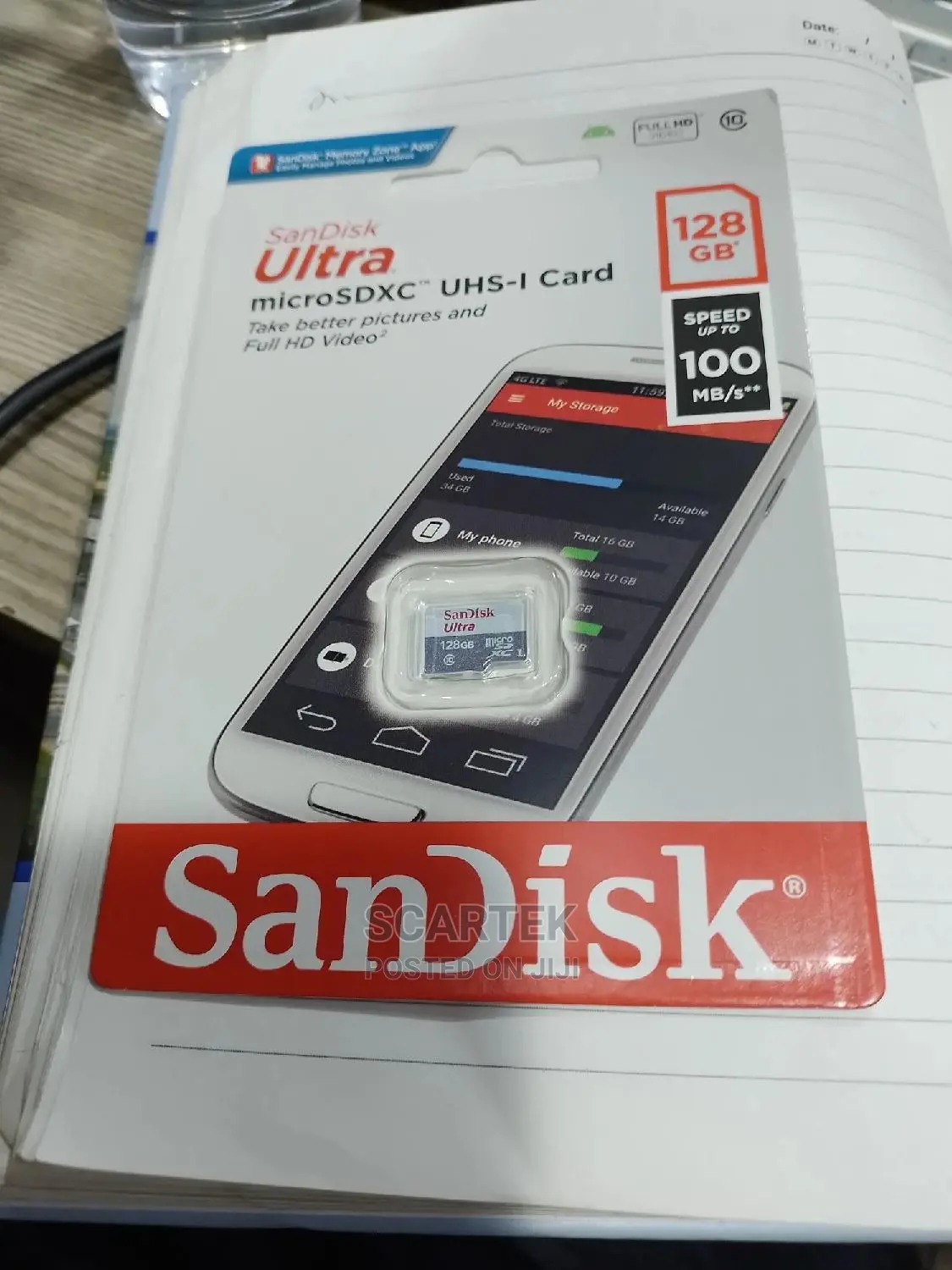 Sandisk Ultra Micro SDXC-UHS -1 Card Full HD Video