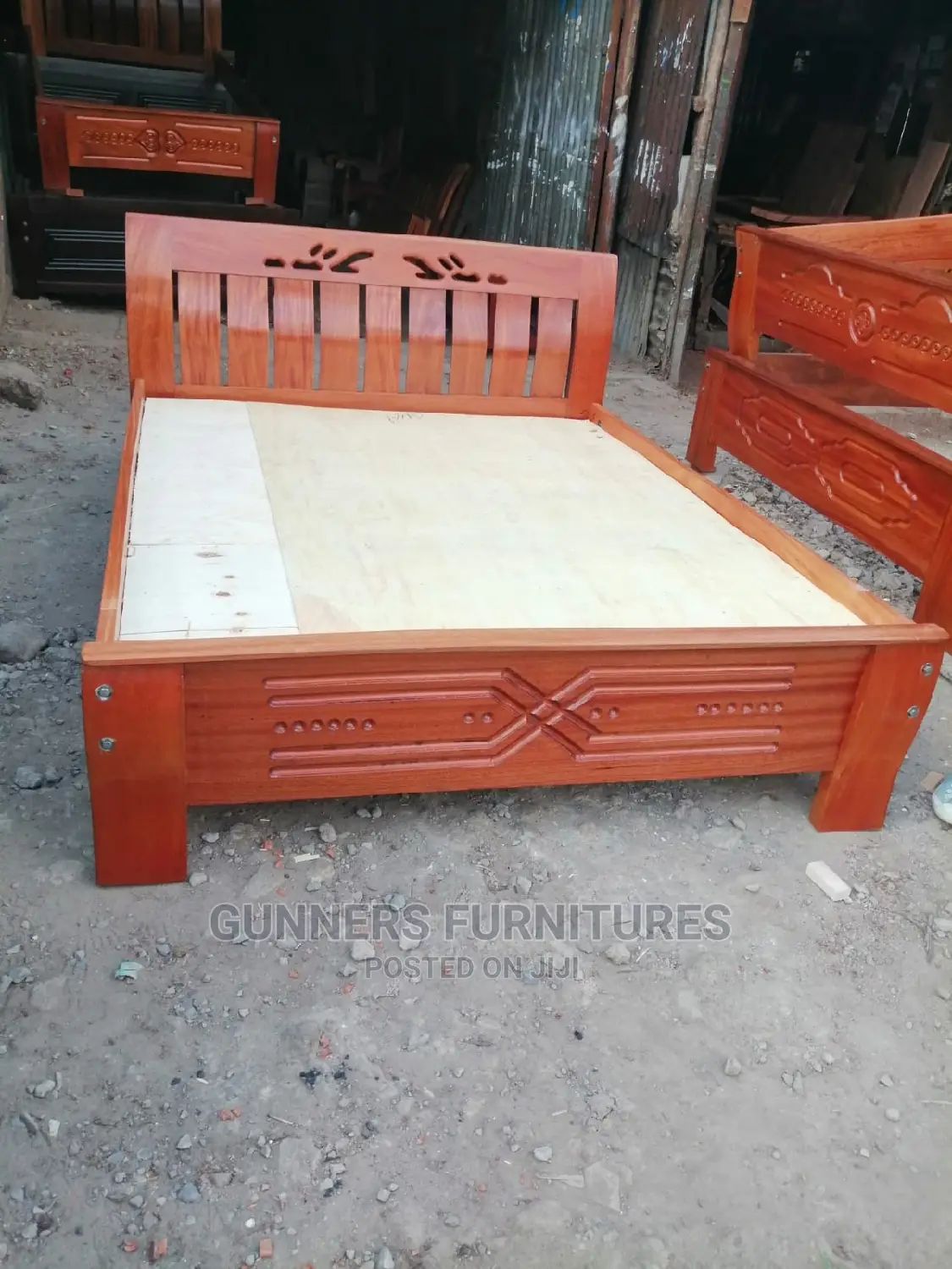 Mahogany Beds 5 by 6.