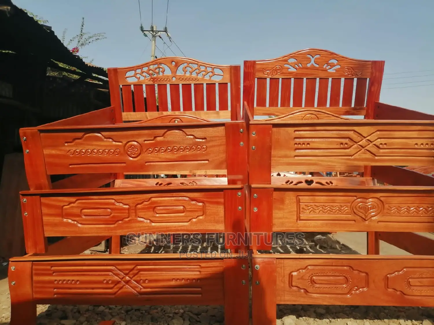 Mahogany Beds 5 by 6.