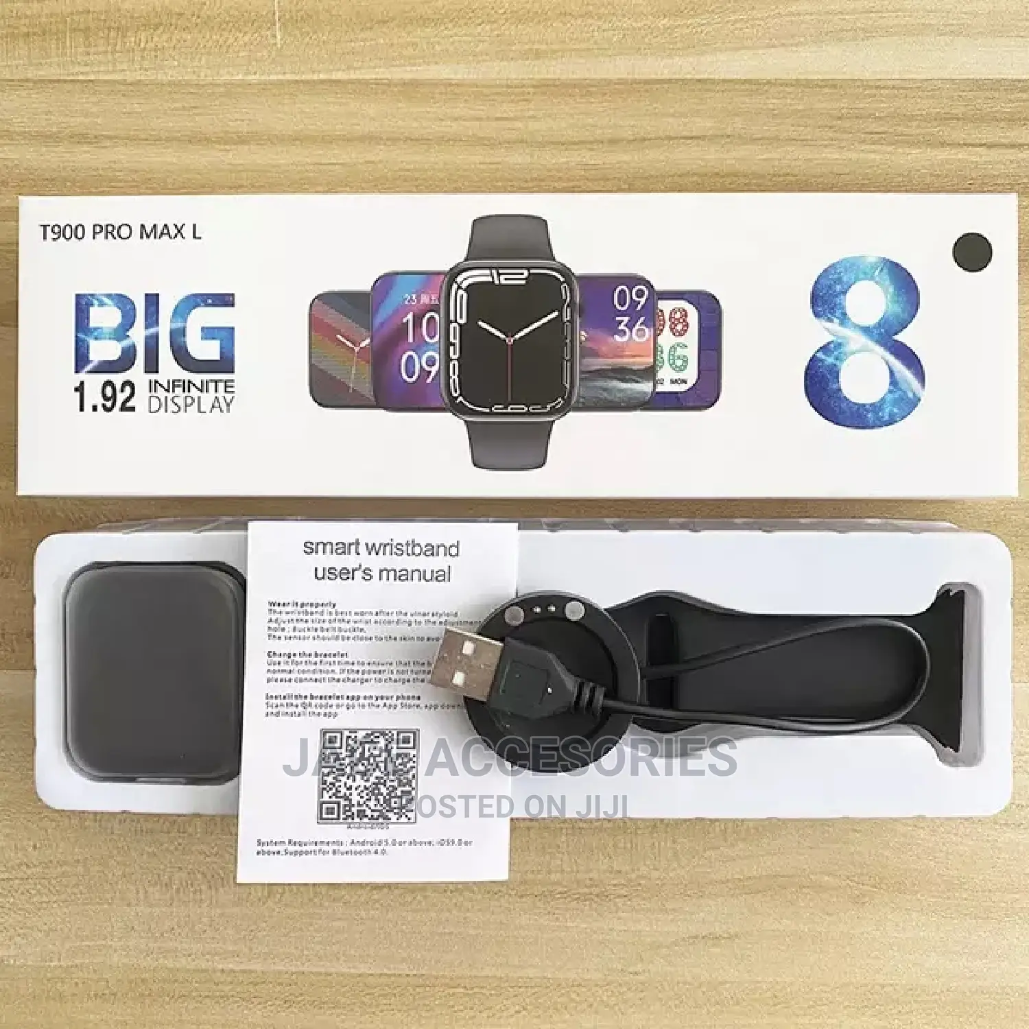 Smartwatch T900 Pro Max Big Infinite Display