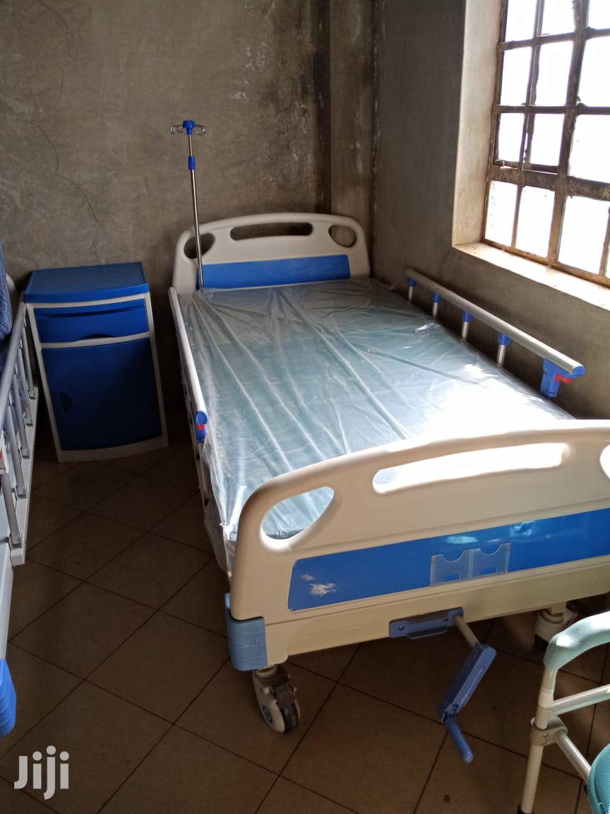 Hospital Bed One Crank ABS