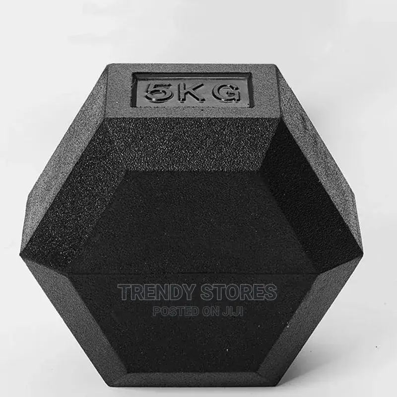5kg Hexagon Chrome Plated Handle Dumbell