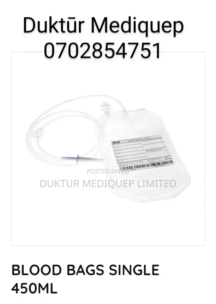 5pcs Blood Bags Single 450ml