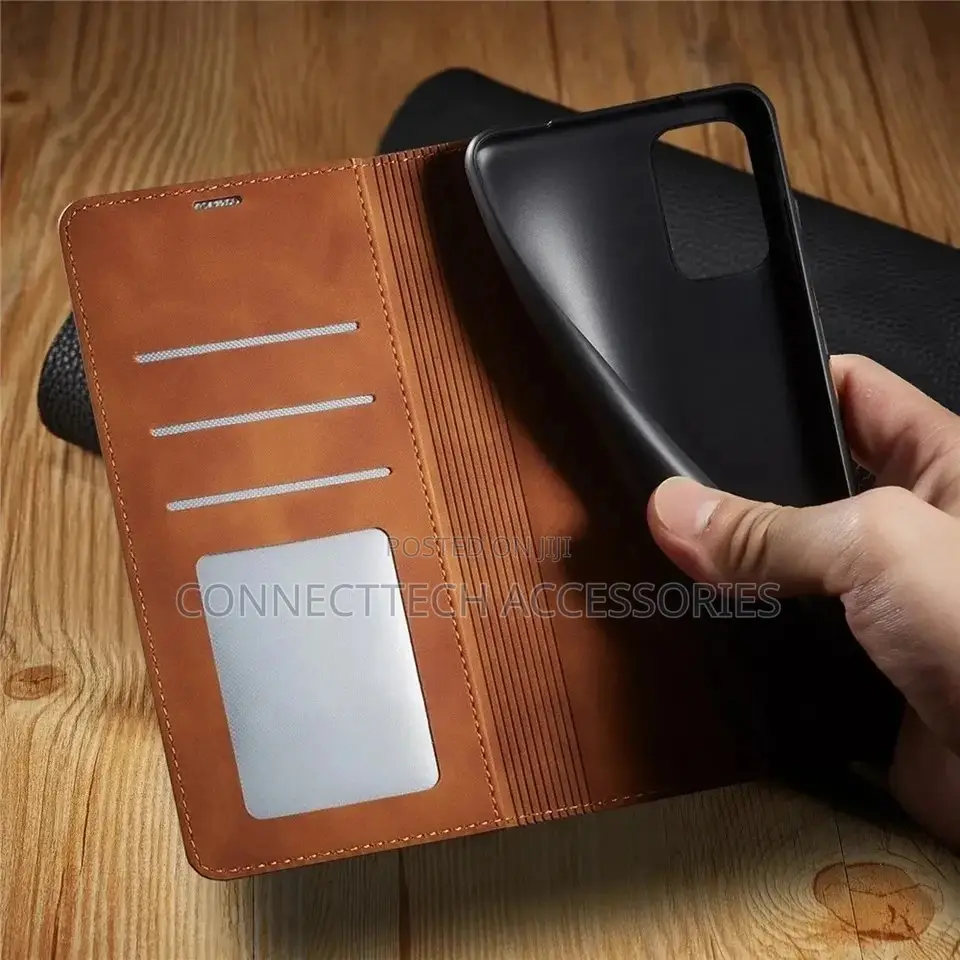 Samsung S23 Ultra Leather Flip Case