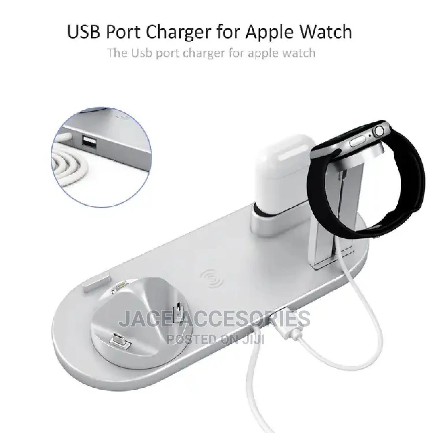 Charging Stand 4 in One