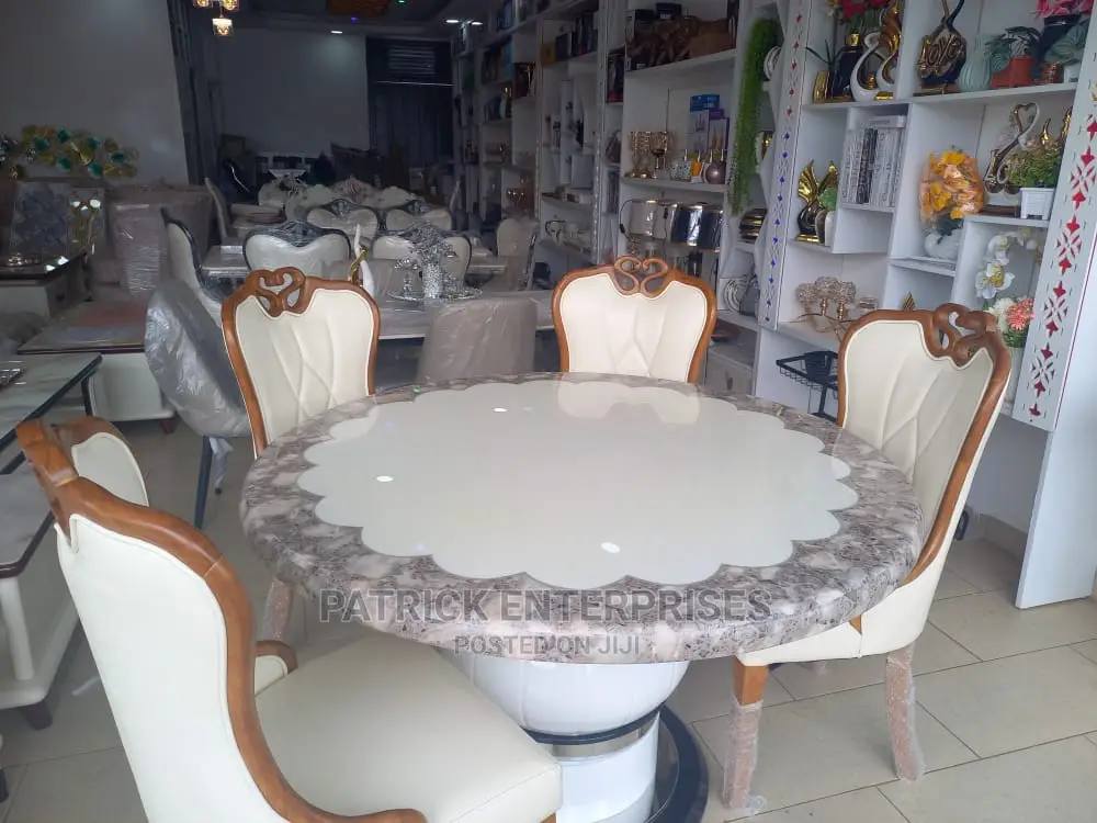 Imported Marble Dinning Table 6 Seater