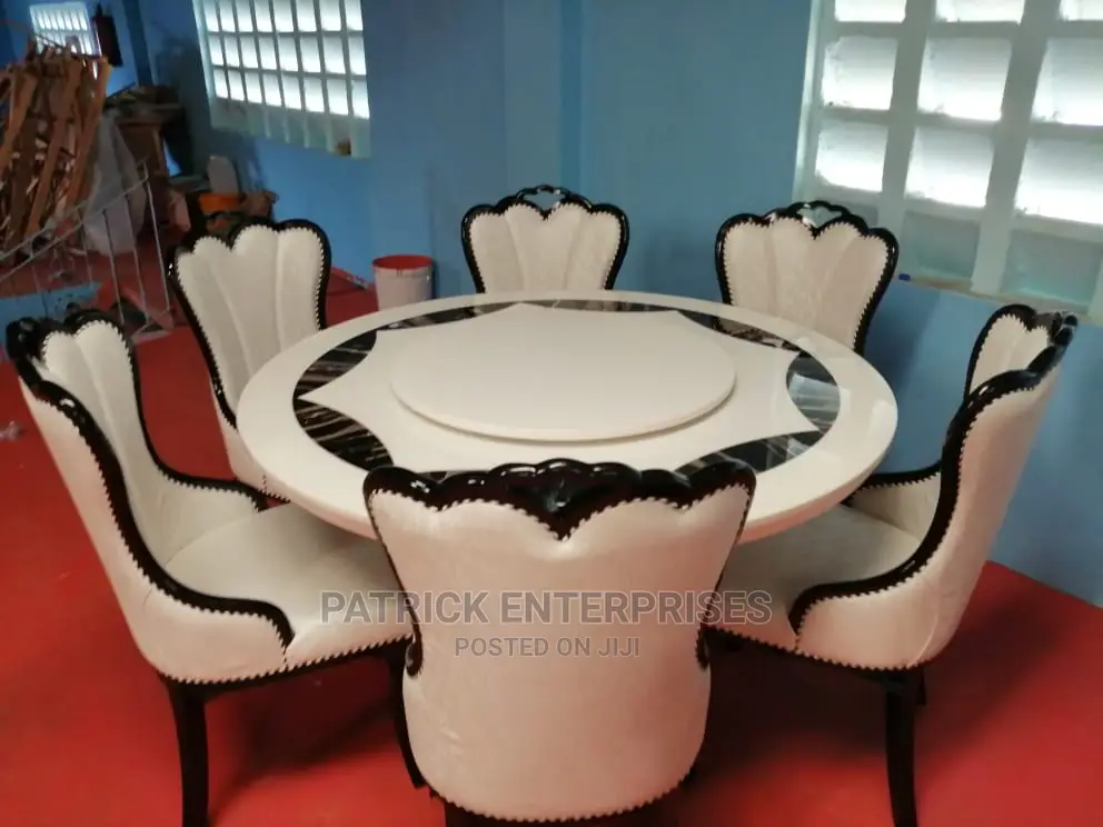 Imported Marble Dinning Table 6 Seater