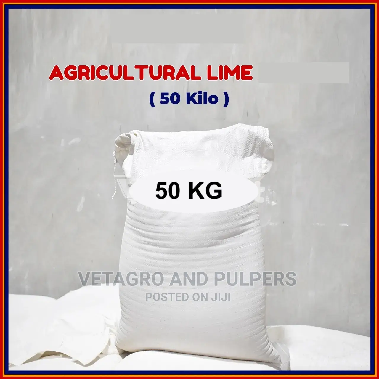 Agricultural Lime 50kg