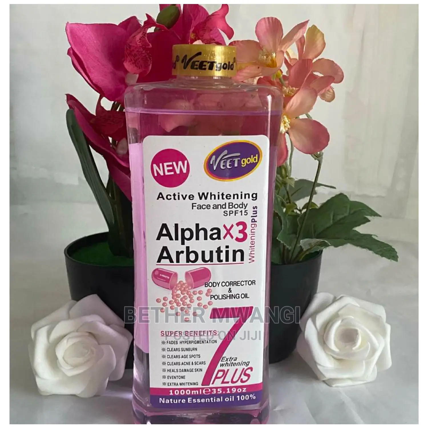 Original Veet Gold Body Oil (1000ml)