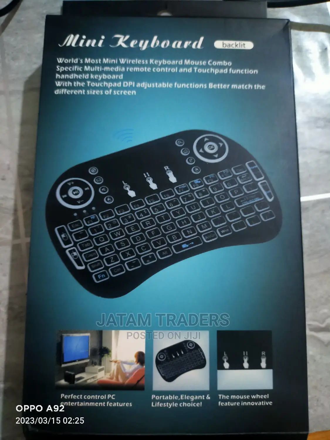 Wireless Mini Keyboard With Backlit