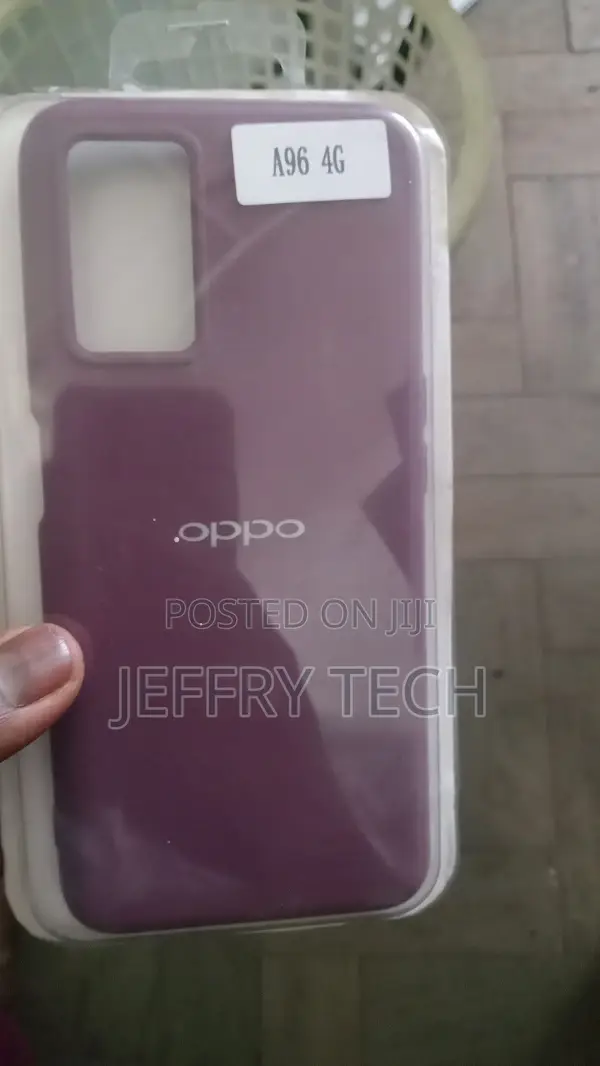 S-Hardline Back Cover for Oppo A96, Soft Silicon TPU Shockpr
